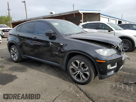 2013 BMW X6 xDrive50i z VIN 5UXFG8C57DL591149, wystawiony jako Copart lot #56979865 z przebiegiem 94 251 mil mil oraz Szkoda całkowita • Salvage title. Historia ofert i sprzedaży dostępna na DreamBid. Obrazek 4.
