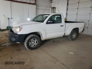 2014 Toyota Tacoma with VIN 5TFNX4CN2EX033631, listed as a Copart auction lot 46465365 with 129,200 mi miles and Salvage Title. Bid and sale history available at DreamBid. Image 1.