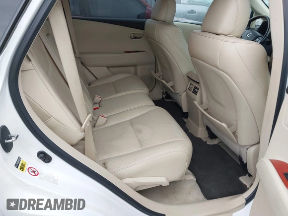 2010 Lexus RX 350 with VIN 2T2ZK1BA2AC011341, listed as a IAAI auction lot 40902191 with 191,941 mi miles. Bid and sale history available at carsss.com. Image 8.