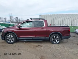 2018 Honda Ridgeline RTL-T with VIN 5FPYK3F69JB010983, listed as a IAAI auction lot 41781716 with 45,494 mi miles and . Bid and sale history available at DreamBid. Image 14.