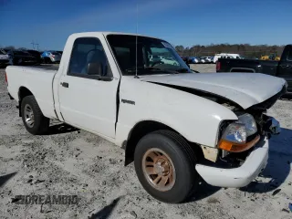 1999 Ford Ranger XL with VIN 1FTYR10V6XPA65995, listed as a Copart auction lot 89355755 with 312,195 mi miles and Salvage Title. Bid and sale history available at carsss.com. Image 4.