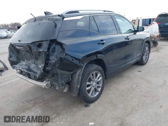 2022 GMC Terrain SLT with VIN 3GKALPEV8NL210997, listed as a IAAI auction lot 41678913 with 66,401 mi miles. Bid and sale history available at carsss.com. Image 4.