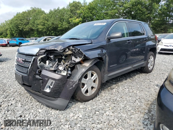 2015 GMC Terrain SLE with VIN 2GKFLVEK2F6399006, listed as a Copart auction lot 64727605 with 111,971 mi miles and Clean title. Bid and sale history available at DreamBid. Image 1.