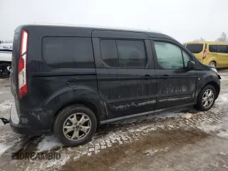 2015 Ford Transit Connect Wagon Titanium with VIN NM0GE9G76F1219343, listed as a Copart auction lot 43380065 with 0 mi miles and Clean Title. Bid and sale history available at carsss.com. Image 3.