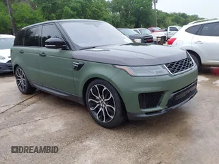 2018 Land Rover Range Rover Sport SE with VIN SALWG2RVXJA411832, listed as a IAAI auction lot 42167596 with 87,268 mi miles and . Bid and sale history available at DreamBid. Image 1.