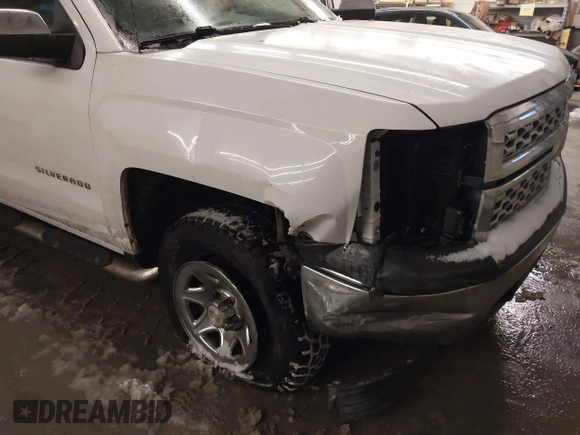 2014 Chevrolet Silverado 1500 Work Truck with VIN 1GCVKPEH7EZ230726, listed as a IAAI auction lot 41249528 with 184,868 mi miles and . Bid and sale history available at DreamBid. Image 6.