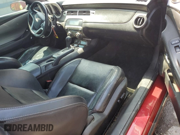 2012 Chevrolet Camaro 2LT with VIN 2G1FC1E38C9183242, listed as a Copart auction lot 62426505 with 209,829 mi miles and Salvage title. Bid and sale history available at DreamBid. Image 8.