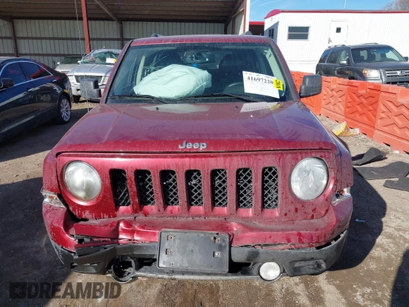 2016 Jeep Patriot High Altitude with VIN 1C4NJRFB6GD658330, listed as a IAAI auction lot 41697220 with 138,195 mi miles and . Bid and sale history available at DreamBid. Image 12.