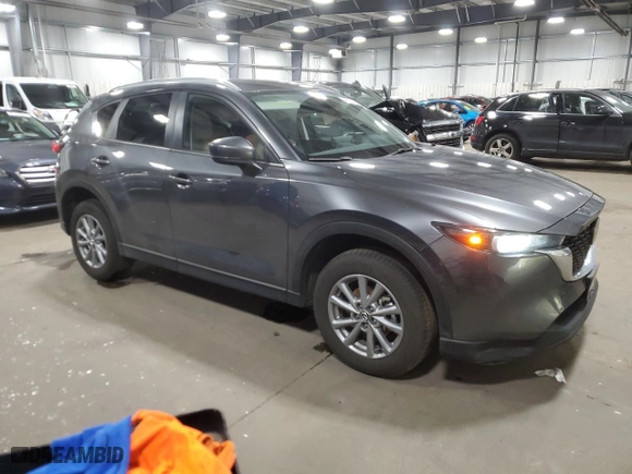 2023 Mazda CX-5 2.5 S Select Package with VIN JM3KFBBM7P0252039, listed as a Copart auction lot 41611815 with 17,324 mi miles and Salvage Title. Bid and sale history available at carsss.com. Image 4.
