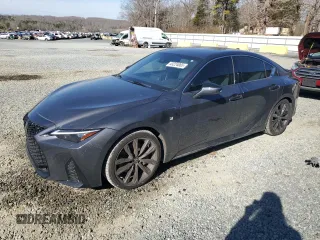 2021 Lexus IS 350 F Sport z VIN JTHGZ1B26M5045900, wystawiony jako Copart lot #43224065 z przebiegiem 40 744 mil mil oraz Szkoda całkowita • Salvage title. Historia ofert i sprzedaży dostępna na DreamBid. Obrazek 1.