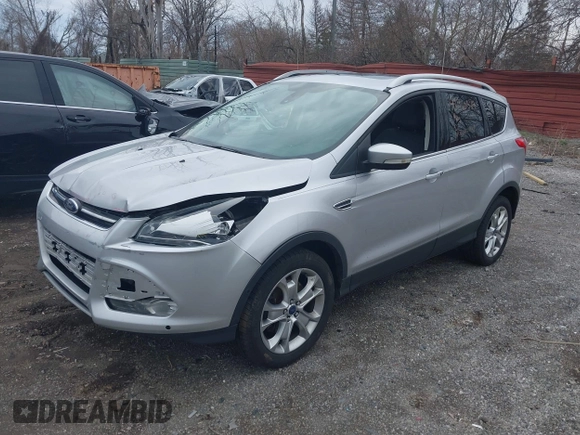2016 Ford Escape Titanium with VIN 1FMCU9J93GUC55811, listed as a IAAI auction lot 41961519 with 99,878 mi miles. Bid and sale history available at carsss.com. Image 17.