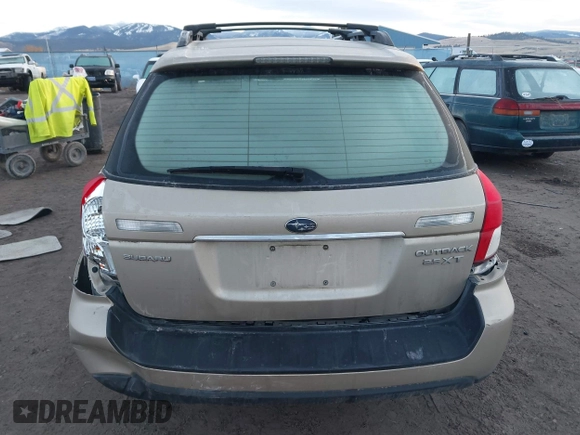 2008 Subaru Outback XT Limited with VIN 4S4BP63C186304066, listed as a IAAI auction lot 41193892 with 219,516 mi miles and . Bid and sale history available at DreamBid. Image 17.
