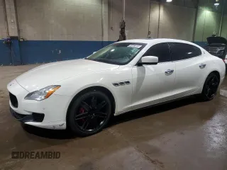 2016 Maserati Quattroporte S Q4 z VIN ZAM56RRA7G1186026, wystawiony jako Copart lot #41657065 z przebiegiem 113 185 mil mil oraz Tytuł czysty. Historia ofert i sprzedaży dostępna na DreamBid. Obrazek 1.