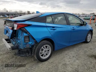 2019 Toyota Prius LE with VIN JTDL9RFU6K3003844, listed as a Copart auction lot 46900645 with 87,587 mi miles and Salvage Title. Bid and sale history available at DreamBid. Image 3.