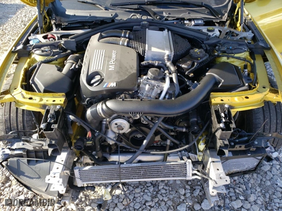 2019 BMW M4 with VIN WBS4Y9C51KAG67433, listed as a Copart auction lot 73016824 with 18,638 mi miles and Non Repairable. Bid and sale history available at carsss.com. Image 11.