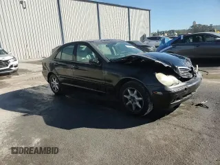 2003 Mercedes-Benz C 230/260/280/320 with VIN WDBRF64J73F309654, listed as a Copart auction lot 41789965 with 89,406 mi miles and Salvage Title. Bid and sale history available at DreamBid. Image 10.