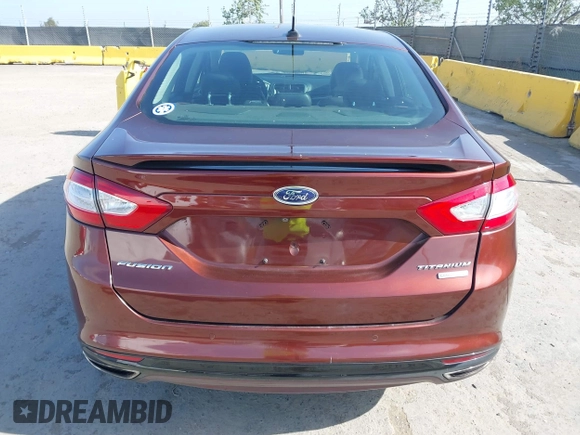 2015 Ford Fusion Titanium with VIN 3FA6P0K93FR226162, listed as a IAAI auction lot 42111564 with 116,805 mi miles. Bid and sale history available at carsss.com. Image 16.