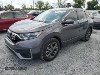 2021 Honda CR-V EX-L с VIN 5J6RW1H82MA002557, выставлен на аукционе Copart как лот 60217005 с пробегом 61 397 миль миль и Списание • Salvage title. История ставок и продаж доступна на DreamBid. Изображение 1.