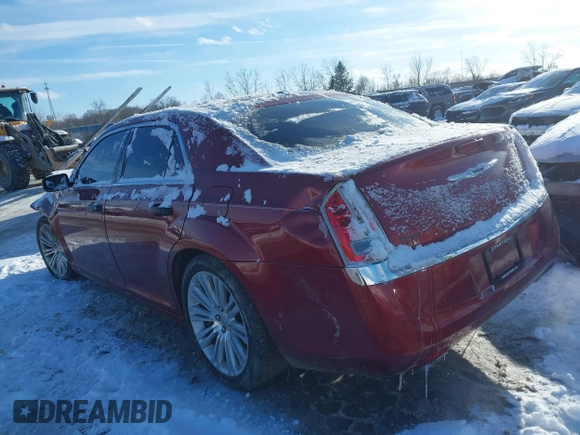 2014 Chrysler 300 with VIN 2C3CCAET9EH104233, listed as a IAAI auction lot 41581466 with 127,772 mi miles. Bid and sale history available at carsss.com. Image 3.