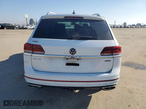 2021 Volkswagen Atlas SEL R-Line z VIN 1V2SR2CA5MC562476, wystawiony jako Copart lot #41862995 z przebiegiem 54 903 mil mil oraz Szkoda całkowita • Salvage title. Historia ofert i sprzedaży dostępna na DreamBid. Obrazek 6.