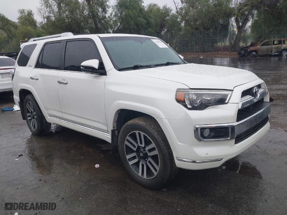 2017 Toyota 4Runner SR5 with VIN JTEBU5JR6H5455629, listed as a IAAI auction lot 41709585 with 76,030 mi miles. Bid and sale history available at carsss.com. Image 1.