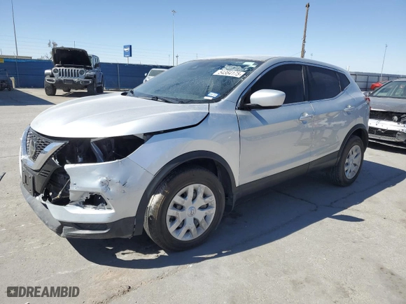 2020 Nissan Rogue Sport SV with VIN JN1BJ1CV6LW543134, listed as a Copart auction lot 54384175 with 53,514 mi miles and Clean Title. Bid and sale history available at carsss.com. Image 1.
