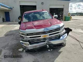 2020 Chevrolet Silverado 1500 LTZ with VIN 1GCUYGELXLZ153782, listed as a Copart auction lot 46898005 with 87,331 mi miles and Non Repairable. Bid and sale history available at DreamBid. Image 14.