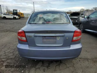 2003 Kia Rio with VIN KNADC125X36279379, listed as a Copart auction lot 50389895 with 0 mi miles and Clean Title. Bid and sale history available at carsss.com. Image 6.