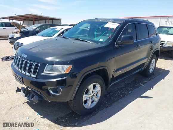 2014 Jeep Grand Cherokee Laredo with VIN 1C4RJEAG1EC348070, listed as a IAAI auction lot 41950898 with 129,883 mi miles. Bid and sale history available at carsss.com. Image 17.
