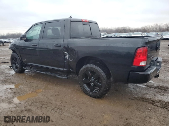 2018 Ram 1500 Big Horn with VIN 1C6RR7LG5JS260227, listed as a Copart auction lot 86815194 with 79,493 mi miles and Salvage Title. Bid and sale history available at carsss.com. Image 2.