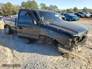 2006 Chevrolet Silverado 1500 LT1 with VIN 1GCEK19B36Z198085, listed as a Copart auction lot 87297204 with 0 mi miles and Salvage Title. Bid and sale history available at carsss.com. Image 4.