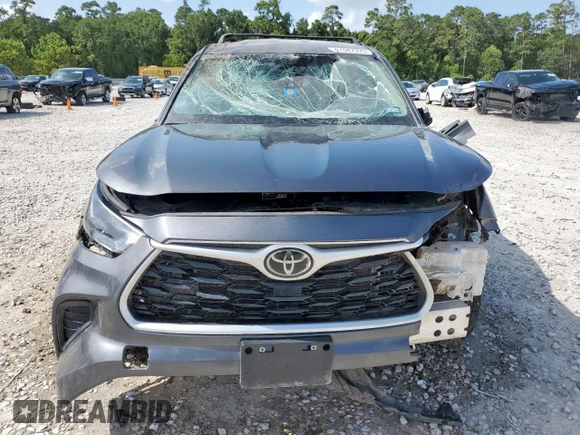 2023 Toyota Highlander L with VIN 5TDKDRAH9PS516063, listed as a Copart auction lot 61582375 with 44,807 mi miles and Non repairable. Bid and sale history available at DreamBid. Image 5.