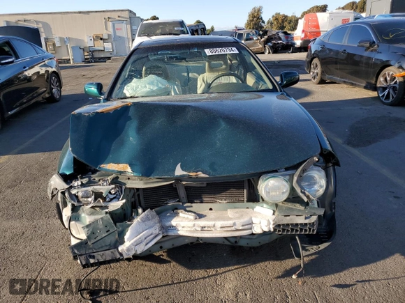 2000 Acura Integra GS-R with VIN JH4DC2395YS006552, listed as a Copart auction lot 80620794 with 205,751 mi miles and Salvage Title. Bid and sale history available at DreamBid. Image 5.