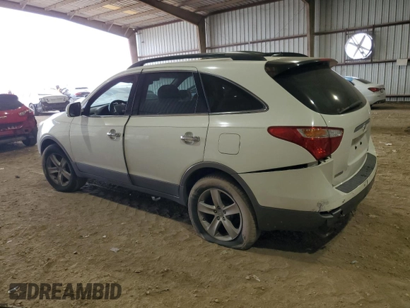 2011 Hyundai Veracruz Limited with VIN KM8NU4CC5BU154542, listed as a Copart auction lot 88489435 with 166,432 mi miles and Salvage title. Bid and sale history available at DreamBid. Image 2.