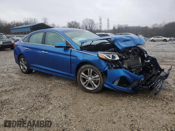 2019 Hyundai Sonata SEL with VIN 5NPE34AFXKH783387, listed as a Copart auction lot 47811045 with 132,069 mi miles and Salvage Title. Bid and sale history available at DreamBid. Image 4.