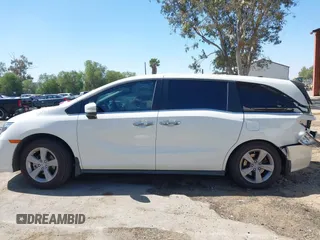 2019 Honda Odyssey EX-L z VIN 5FNRL6H76KB066365, wystawiony jako IAAI lot #42000967 z przebiegiem 124 113 mil mil oraz . Historia ofert i sprzedaży dostępna na DreamBid. Obrazek 13.
