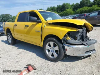 2009 Dodge Ram 1500 SLT with VIN 1D3HB13PX9S708101, listed as a Copart auction lot 60746144 with 0 mi miles and Salvage Title. Bid and sale history available at carsss.com. Image 4.