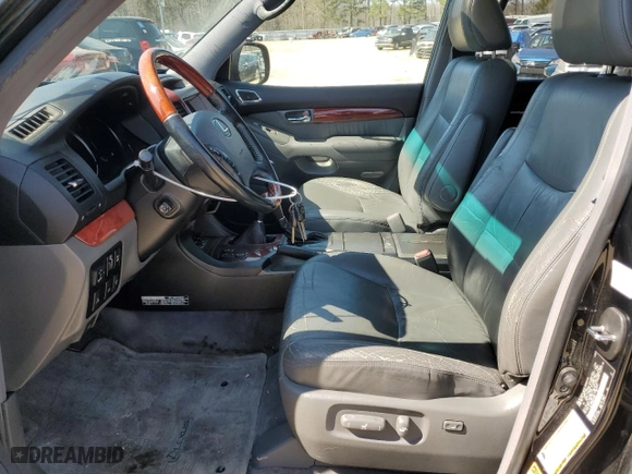 2008 Lexus GX 470 with VIN JTJBT20X980156023, listed as a Copart auction lot 44563995 with 212,290 mi miles and Clean Title. Bid and sale history available at carsss.com. Image 7.