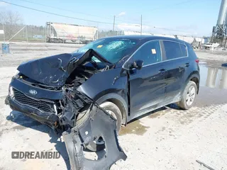 2019 Kia Sportage LX with VIN KNDPM3AC4K7621023, listed as a IAAI auction lot 41981361 with Not Provided miles and . Bid and sale history available at DreamBid. Image 17.