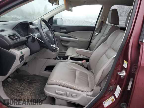 2014 Honda CR-V EX-L with VIN 5J6RM4H78EL076036, listed as a Copart auction lot 50633125 with 114,697 mi miles and Salvage Title. Bid and sale history available at carsss.com. Image 7.