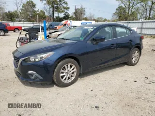 2016 Mazda 3 i Touring with VIN JM1BM1V72G1329246, listed as a Copart auction lot 51700715 with 31,801 mi miles and Salvage Title. Bid and sale history available at carsss.com. Image 1.