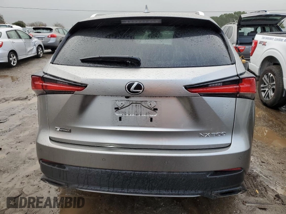 2018 Lexus NX with VIN JTJBARBZ4J2160553, listed as a Copart auction lot 44235495 with 59,498 mi miles and Salvage Title. Bid and sale history available at carsss.com. Image 6.