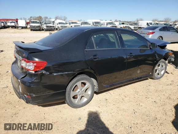 2011 Toyota Corolla L with VIN 2T1BU4EEXBC716776, listed as a Copart auction lot 87677195 with 0 mi miles and Salvage Title. Bid and sale history available at carsss.com. Image 3.