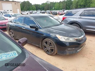 2016 Honda Accord Sport z VIN 1HGCR2F57GA086379, wystawiony jako IAAI lot #42177973 z przebiegiem 194 326 mil mil oraz . Historia ofert i sprzedaży dostępna na DreamBid. Obrazek 1.