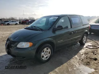 2001 Dodge Caravan SE with VIN 1B4GP25361B170813, listed as a Copart auction lot 44548744 with 210,882 mi miles and Salvage Title. Bid and sale history available at carsss.com. Image 1.