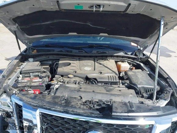 2019 Nissan Armada SL with VIN JN8AY2ND4KX008864, listed as a IAAI auction lot 41328904 with 56,277 mi miles. Bid and sale history available at carsss.com. Image 10.