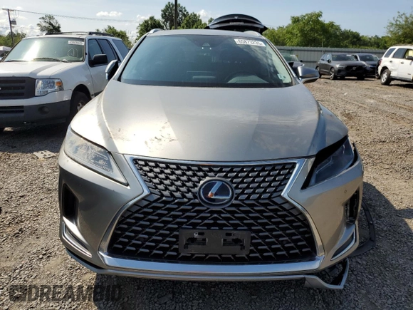 2021 Lexus RX 450h with VIN 2T2HGMDA6MC066035, listed as a Copart auction lot 65873235 with 51,949 mi miles and Salvage title. Bid and sale history available at DreamBid. Image 5.
