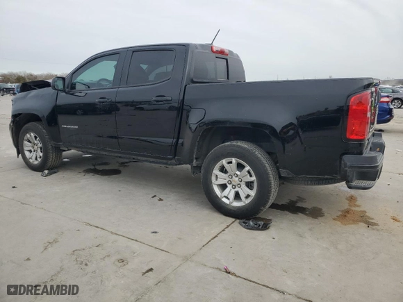 2022 Chevrolet Colorado 2WD LT with VIN 1GCGSCEN3N1320848, listed as a Copart auction lot 89385215 with 35,933 mi miles and Clean Title. Bid and sale history available at carsss.com. Image 2.