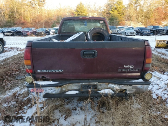 2000 Chevrolet Silverado 1500 with VIN 1GCEK14VXYE402067, listed as a Copart auction lot 85978574 with 185,618 mi miles and Non Repairable. Bid and sale history available at carsss.com. Image 6.