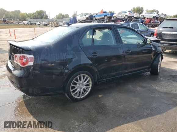 2008 Volkswagen Jetta Wolfsburg Edition with VIN 3VWRJ71K58M153556, listed as a Copart auction lot 71063924 with 197,518 mi miles and Salvage title. Bid and sale history available at DreamBid. Image 3.
